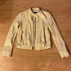 Kenna - T Leather Bomber Jacket